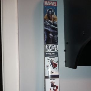 Thor wall decals augmented reality
